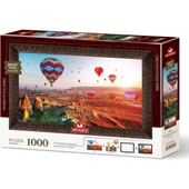 ART PUZZLE KAPADOKYA'NIN SON IŞIKLARI 1000 PARÇA ÇERÇEVELİ - 1