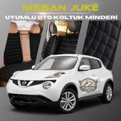 Nissan Juke Siyah Renk Tay Tüyü Cepli & Terletmez Sırtlı Oto Koltuk Minder Seti - Koltuk Koruma Kılıfı (ÖN & ARKA TAM SET) thumbnail 1