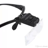 Işıklı Gözlük Büyüteç  5 Farklı Lens 9892b thumbnail 7