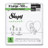 Nessiworld Sleepy Natural Bebek Bezi Gross Paket 6 Beden 15-25 Kg 100 Adet - 2