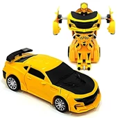 Nessiworld Robot Olan Araba Sarı CN1997 - 2