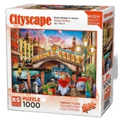 Nessiworld KS Games Riatto Bridge in Venice Puzzle 1000 Parça 20757 - 1