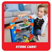 Nessiworld GNL70 Hot Wheels Mini Garaj - 5