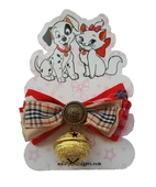 Kedi & Küçük Irk Köpek Çıngıraklı Papyon Boyun Tasması - 2