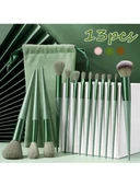Lüx Özel Keseli Özel Seri 13'lü Makyaj Fırça Seti - 1