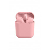 İnpods 12 Tws Dokunmatik Bluetooth Kulaklık Pembe - 2