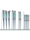 Lüx Özel Keseli Özel Seri 13'lü Makyaj Fırça Seti - 3