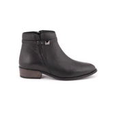 MAMMAMİA D24KB-4560 KISA TOPUK SİVRİ DERİ KADIN BOT thumbnail 1