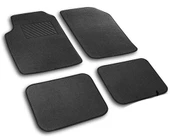 Kalın Dokuma Kaydırmaz Taban Biyeli Oto Halı Paspas 1takım 4prç. thumbnail 6