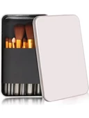 Lüx Bambu Saplı Özel Seri 12'li Makyaj Fırça Seti - 1