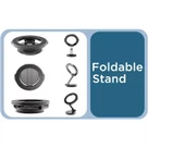 Manyetik Araç Telefon Tutucu 360 Dönen Ayarlanabilir Katlanabilir thumbnail 4