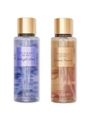 Victoria's Secret Midnight Bloom-Coconut Passion Vücut Spreyi Ikili Set - 1