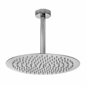 Ar Ark İnce Yuvarlak Tepe Duş Başlığı Tavandan Borulu (Ø 300 mm) 102145057 - 1