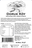 Doruk Köy - 250 gr Kurutulmuş Cennet Hurması Dilimleri - Trabzon Hurmasi - 2