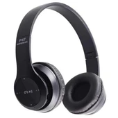 LOGİS P47 WİRELESS KABLOSUZ BLUETOOTH KULAKLIK MP3 GÜÇLÜ BASS - 1