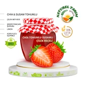 CHİA TOHUMLU SUSAMLI ÇİLEK REÇELİ - 1