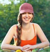 Perlotus Pamuklu Eskitme 3lü Şapka Kombini Bordo Siyah Lacivert - 6