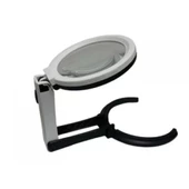 2x5x120mm   10 Ledli  Masaüstü Büyüteç - 6