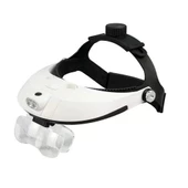 5 Mercekli Çok Fonksiyonlu, Başlık Tip Işıklı Büyüteç 81001h thumbnail 1