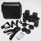 7x30 Profesyonel Su Geçirmez El Dürbünü 1000m/137m – Siyah thumbnail 1