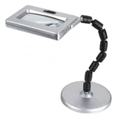 Masa Üstü Akrobat    2.5x100x50.80x20 Mercekli Işıklı Büyüteç - 1