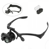 Saat Tamırı,okuma, Kuyumcu Için Çok Fonksiyonlu Onarım Gözlük Büyüteç thumbnail 7