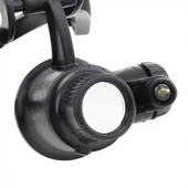 Gözlük Modeli 10x 15x 20x 25x Lens,2led Işıklı,büyüteç thumbnail 3