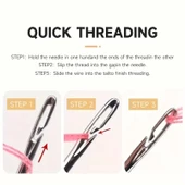 12  Kolay İplik Geçirilen İğne Seti thumbnail 3