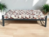 ED PET DİZAYN İronbed 30x50 cm Kedi Köpek Yatağı Siyah. Ergonomik Tasarım Minderi Ile Beraber - 3