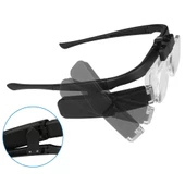 Şarjlı Gözlük Tip Büyüteç Mercek Lup Lensleriyle Taşıma Çantalı 11642dc - 4