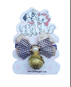 Kedi & Küçük Irk Köpek Çıngıraklı Papyon Boyun Tasması - 1