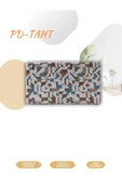 ED PET DİZAYN Pd Taht Rahat Kedi Köpek Yatağı 30x50 Siyah Yıkanabilir Duck Kumaş Minderi Ile Beraber - 5