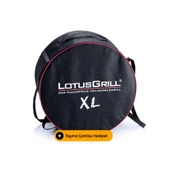 LotusGrill XL Kömürlü Dumansız Mangal Portakal Turuncu - 2