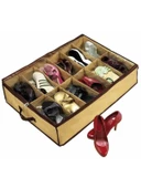 Ayakkabı Saklama Çantası 12 Bölmeli Shoes Under - 4