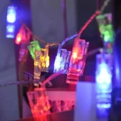 Renkli Işıklı Mandallı Fotoğraf Albümü 10 Lu - Rgb - 5