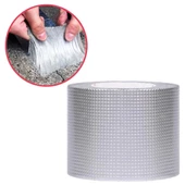 Folyo Kauçuk Bant Yapışkanlı Su Geçirmez Çatı Boru Tamir Bandı (2metre X 10 Cm) - 1