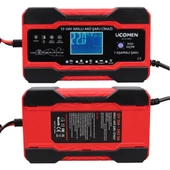 UCOMEN UC-C121001A KIRMIZI 12/24 VOLT MAX 10 AMPER LED GÖSTERGELİ AKÜ ŞARJ CİHAZI - 2