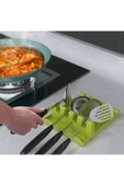 Çok Amaçlı Kaşık Altlığı Kepçe Altlığı Kapak Tutucu - 4