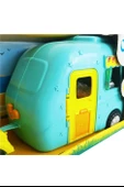 Oyuncak Karavan Seti 2 Adet Bebek 2 Adet Pet Hayvan Mavi - 9