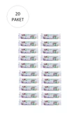 J-500 Jumbo Boy Çöp Torbası 80 x 110 cm 10 Lu Rulo x 20 Paket = 200 Adet (Siyah) - 1