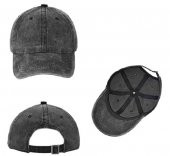 Perlotus Pamuklu Eskitme 3lü Şapka Kombini Siyah Sarı Turuncu - 7