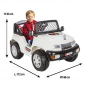 Pilsan Panter 12V Uzaktan Kumandalı Akülü Araba - 1