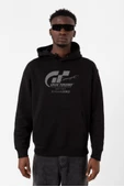 Gran Turismo Concept Siyah Erkek 3ip Kapşonlu Sweatshirt thumbnail 1