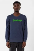 Goosebumps Lettern indigo Erkek 2ip Sweatshirt thumbnail 1