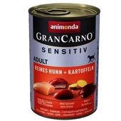 Animonda Gran Carno Sensitive Tavuklu ve Patatesli Yetişkin Köpek Konservesi 400 Gr - 1
