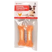 Flamingo Tavuk Kaplı Kemik Ödül Maması 2 Adet 10 Cm - 1