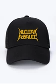 Nuclear Assault Lettern Siyah Fileli Şapka thumbnail 1