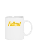 Fallout Lettern Beyaz Kupa Bardak - 1