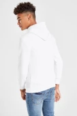 Suriye Yeni Bayrak Beyaz Çocuk 3ip Kapşonlu  Sweatshirt - 3
