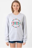 Christmas Holiday Wreath Grimelanj Kadın 2ip Sweatshirt thumbnail 1